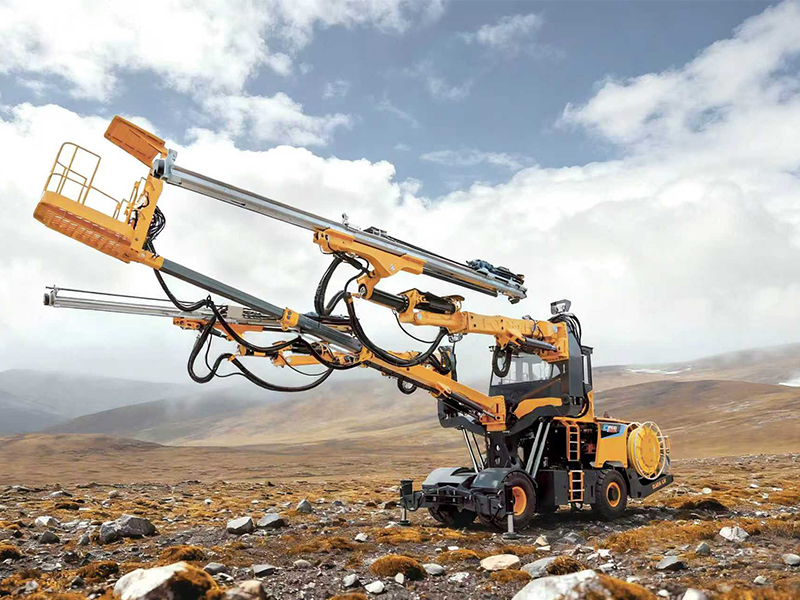 DJ2ALV Two-Boom Drill Jumbo   DJ2ALV兩臂鑿巖臺車